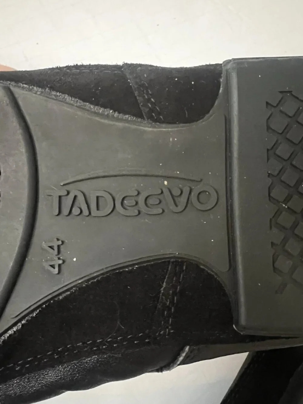 Tadeevo Derby Oxford Men 10.5 Shoes Black Leather Barefoot Minimalist Casual